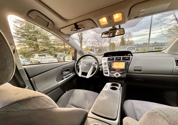 Toyota Prius+ cena 58900 przebieg: 151000, rok produkcji 2012 z Biała małe 172